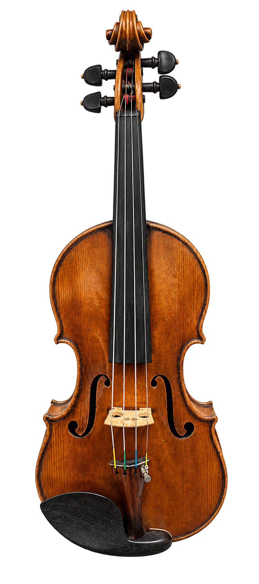 Italian violin bearing a Romeo Antoniazzi label, front view
