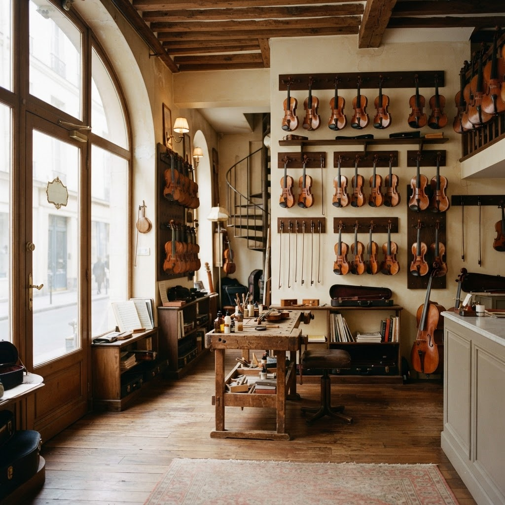 The exterior of The Violin House of Weaver showroom